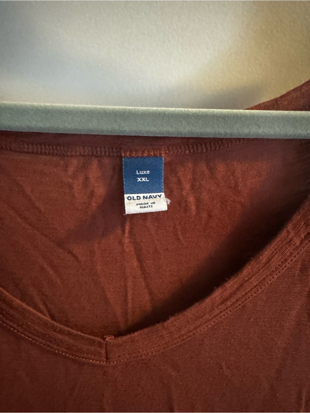Old Navy Rust-Brown Scoop Neck Tank Top - Picture 2 of 3